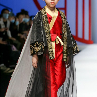 芈白儿童礼服完美结合中国元素与国际时尚