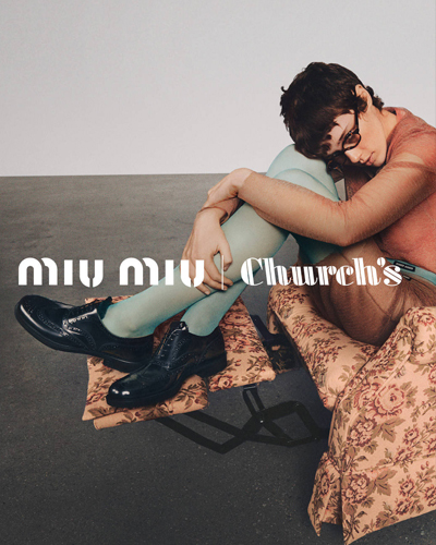 CHURCH’S X MIU MIU 2023秋冬合作系列