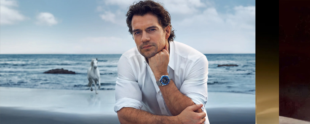 运动优雅的演进，亨利·卡维尔演绎新一代康卡斯潜水系列腕表